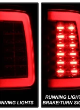Spyder Auto LED Tail Lights Red Clear for Ram 1500 | 2500 | 3500 2013-2014                                     - ALT-YD-DRAM13V2-LED-RC - Image 9