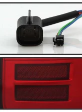Spyder Auto LED Tail Lights Red Clear for Ram 1500 | 2500 | 3500 2013-2014                                     - ALT-YD-DRAM13V2-LED-RC - Image 5