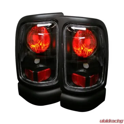 Spyder Auto Altezza Black Tail Lights for Dodge Ram 1500 2500 3500 1994-2001 - ALT-YD-DRAM94-BK