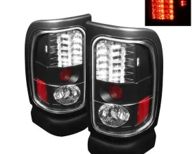 Spyder Auto LED Black Tail Lights for Dodge Ram 1500 2500 3500 1994-2001
