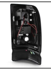 Spyder Auto LED Black Tail Lights for Dodge Ram 1500 2500 3500 1994-2001                                     - ALT-YD-DRAM94-LED-BK - Image 3