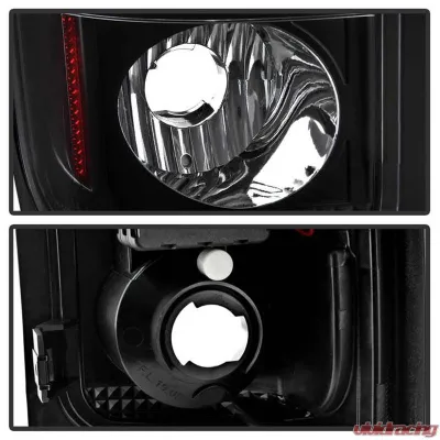 Spyder Auto LED Black Tail Lights for Dodge Ram 1500 2500 3500 1994-2001 - ALT-YD-DRAM94-LED-BK