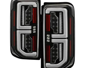 Spyder Auto Factory Halogen Bulb LED Taillights for Ford Bronco 2021-2023, Black