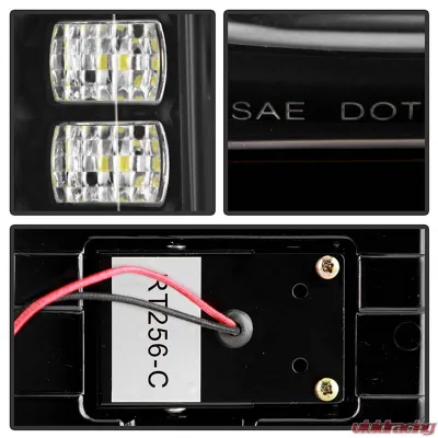 Spyder Auto Black Factory LED Tail Lights for Ford Bronco 2021-2023, Model ALT-YD-FB21-LED-BK - ALT-YD-FB21-LED-BK