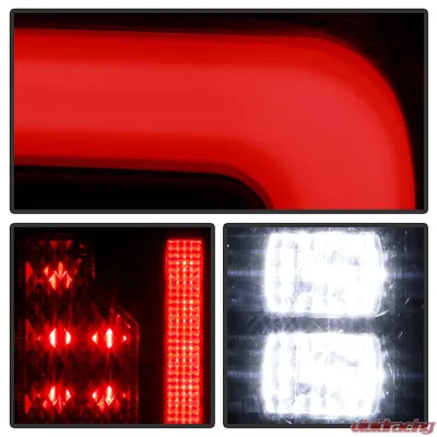 Spyder Auto Black Factory LED Tail Lights for Ford Bronco 2021-2023, Model ALT-YD-FB21-LED-BK - ALT-YD-FB21-LED-BK
