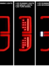 Spyder Auto Black Factory LED Tail Lights for Ford Bronco 2021-2023, Model ALT-YD-FB21-LED-BK                                     - ALT-YD-FB21-LED-BK - Image 8