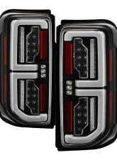 Spyder Auto Black LED Taillights for 2021-2023 Ford Bronco, Factory Style                                     - ALT-YD-FB21LED-LED-BK - Image 8