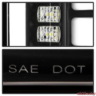Spyder Auto Black LED Taillights for 2021-2023 Ford Bronco, Factory Style - ALT-YD-FB21LED-LED-BK