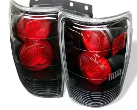 Spyder Auto Altezza Black Tail Lights for Ford Expedition 1997-2002