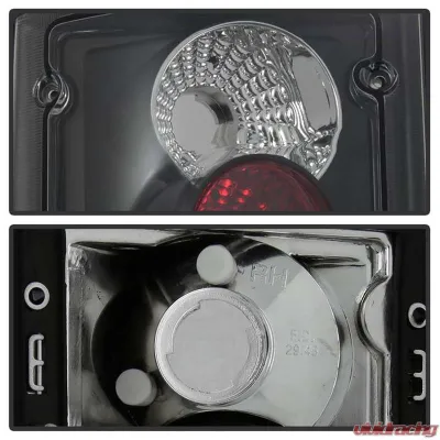 Spyder Auto Black Euro Style Taillights for Ford Econoline Van 1995-2006 - ALT-YD-FEC00-BK