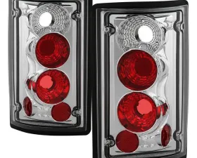 Spyder Auto Altezza Chrome Tail Lights for Ford Excursion 2000-2005, Custom Fit