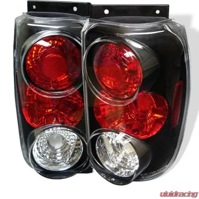 Spyder Auto Altezza Black Tail Lights for Ford Explorer 1995-1997, LED, Durable Design - ALT-YD-FEXP95-BK