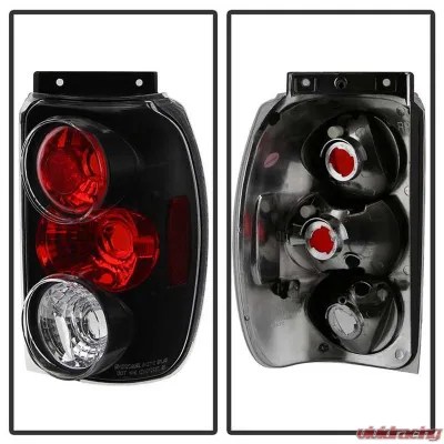 Spyder Auto Altezza Black Tail Lights for Ford Explorer 1995-1997, LED, Durable Design - ALT-YD-FEXP95-BK