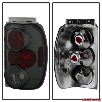 Spyder Auto Smoke Euro Style Taillights for Ford Explorer 1995-1997, Pair - ALT-YD-FEXP95-SM