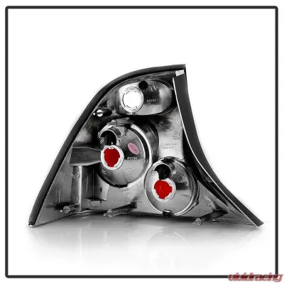 Spyder Auto Altezza Black Tail Lights for Ford Focus 4-Door 2000-2004 - ALT-YD-FF00-4D-BK