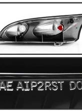 Spyder Auto Altezza Black Tail Lights for Ford Focus 3-Door 2000-2004                                     - ALT-YD-FF00-5D-BK - Image 3