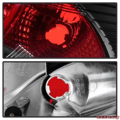 Spyder Auto Altezza Black Tail Lights for Ford Focus 3-Door 2000-2004 - ALT-YD-FF00-5D-BK