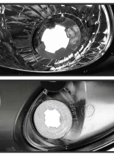Spyder Auto Altezza Black Tail Lights for Ford Focus 3-Door 2000-2004                                     - ALT-YD-FF00-5D-BK - Image 5
