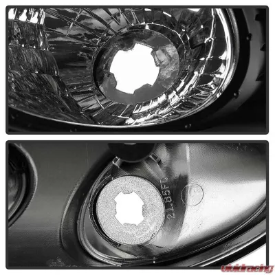 Spyder Auto Altezza Black Tail Lights for Ford Focus 3-Door 2000-2004 - ALT-YD-FF00-5D-BK