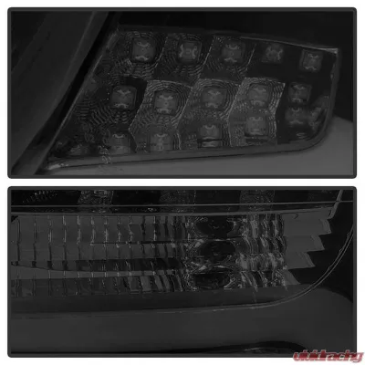 Spyder Auto LED Tail Lights Black Smoke for 2012-2014 Ford Focus 5Dr - ALT-YD-FF12-LED-BSM