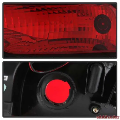 Spyder Auto LED Tail Lights Black Smoke for 2012-2014 Ford Focus 5Dr - ALT-YD-FF12-LED-BSM