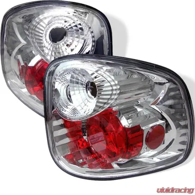 Spyder Auto Altezza Chrome Tail Lights for 2001-2003 Ford F-150 Flareside - ALT-YD-FF15001FS-C