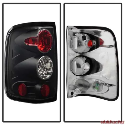Spyder Auto Altezza Black Tail Lights for Ford F-150 Styleside 2004-2008 - ALT-YD-FF15004-BK