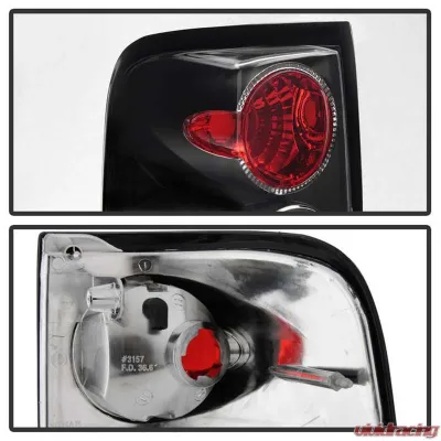 Spyder Auto Altezza Black Tail Lights for Ford F-150 Styleside 2004-2008 - ALT-YD-FF15004-BK