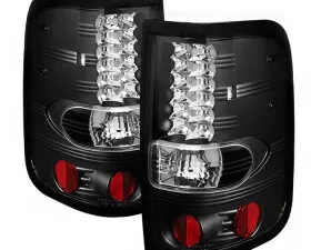 Spyder Auto LED Black Tail Lights for Ford F-150 Styleside 2004-2008