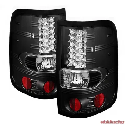 Spyder Auto LED Black Tail Lights for Ford F-150 Styleside 2004-2008 - ALT-YD-FF15004-LED-BK