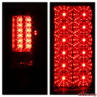 Spyder Auto LED Black Tail Lights for Ford F-150 Styleside 2004-2008 - ALT-YD-FF15004-LED-BK