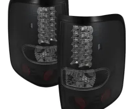 Spyder Auto Black Smoke LED Taillights for Ford F-150 Styleside 2004-2008