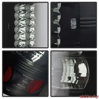 Spyder Auto Black Smoke LED Taillights for Ford F-150 Styleside 2004-2008 - ALT-YD-FF15004-LED-BSM