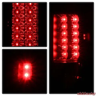 Spyder Auto Black Smoke LED Taillights for Ford F-150 Styleside 2004-2008 - ALT-YD-FF15004-LED-BSM