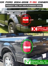 Spyder Auto Black Smoke LED Taillights for Ford F-150 Styleside 2004-2008                                     - ALT-YD-FF15004-LED-BSM - Image 6