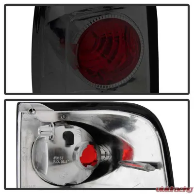Spyder Auto Smoke Euro Style Taillights for Ford F-150 Styleside 2004-2008 - ALT-YD-FF15004-SM