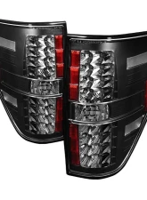 Spyder Auto LED Black Tail Lights for Ford F-150 Styleside 2009-2010, ALT-YD-FF15009-LED-BK                                     - ALT-YD-FF15009-LED-BK - Image 9