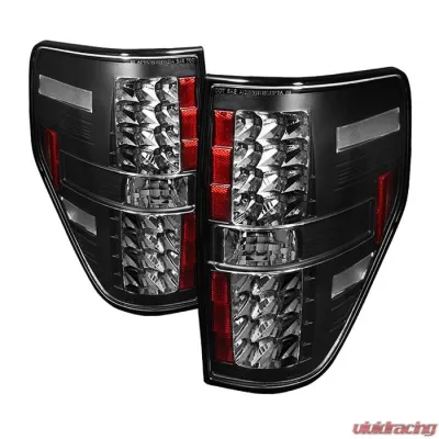 Spyder Auto LED Black Tail Lights for Ford F-150 Styleside 2009-2010, ALT-YD-FF15009-LED-BK - ALT-YD-FF15009-LED-BK