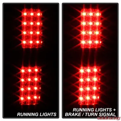 Spyder Auto LED Black Tail Lights for Ford F-150 Styleside 2009-2010, ALT-YD-FF15009-LED-BK - ALT-YD-FF15009-LED-BK