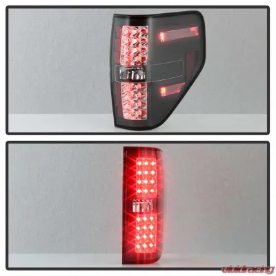 Spyder Auto LED Black Tail Lights for Ford F-150 Styleside 2009-2010, ALT-YD-FF15009-LED-BK - ALT-YD-FF15009-LED-BK