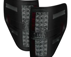 Spyder Auto Black Smoke LED Taillights for Ford F-150 2009-2014, Durable Design