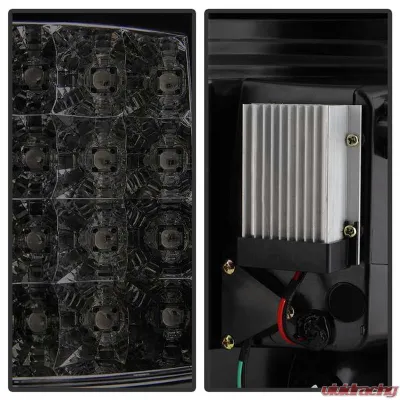Spyder Auto Black Smoke LED Taillights for Ford F-150 2009-2014, Durable Design - ALT-YD-FF15009-LED-BSM