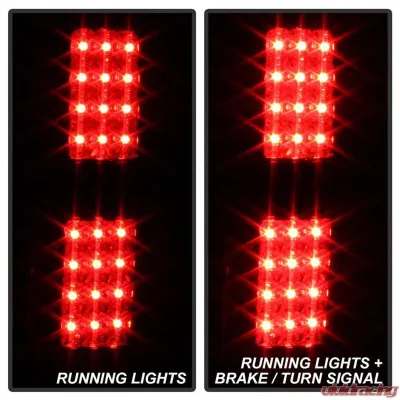 Spyder Auto LED Chrome Tail Lights for Ford F-150 Styleside 2009-2010 - ALT-YD-FF15009-LED-C