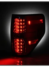 Spyder Auto LED Chrome Tail Lights for Ford F-150 Styleside 2009-2010                                     - ALT-YD-FF15009-LED-C - Image 6
