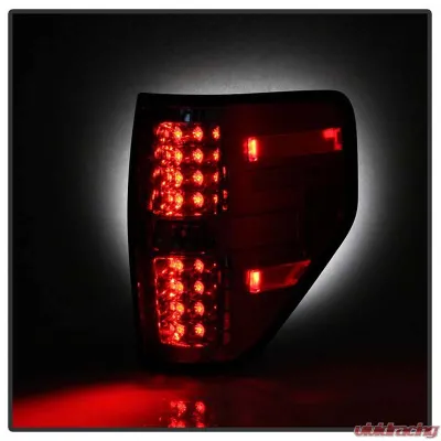 Spyder Auto LED Chrome Tail Lights for Ford F-150 Styleside 2009-2010 - ALT-YD-FF15009-LED-C