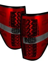 Spyder Auto Red Smoke LED Taillights for Ford F-150 2009-2014, Custom Fit, Durable Design                                     - ALT-YD-FF15009-LED-RS - Image 9