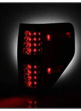 Spyder Auto Red Smoke LED Taillights for Ford F-150 2009-2014, Custom Fit, Durable Design                                     - ALT-YD-FF15009-LED-RS - Image 6