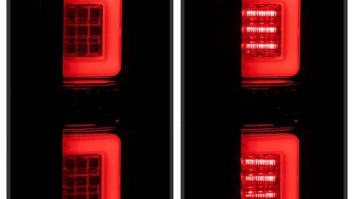 Spyder Auto LED Tail Lights Red Clear for Ford F-150 2009-2014 Version 2 Light Bar                                     - ALT-YD-FF15009V2-LBLED-RC - Image 10