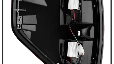 Spyder Auto LED Tail Lights Red Clear for Ford F-150 2009-2014 Version 2 Light Bar                                     - ALT-YD-FF15009V2-LBLED-RC - Image 3