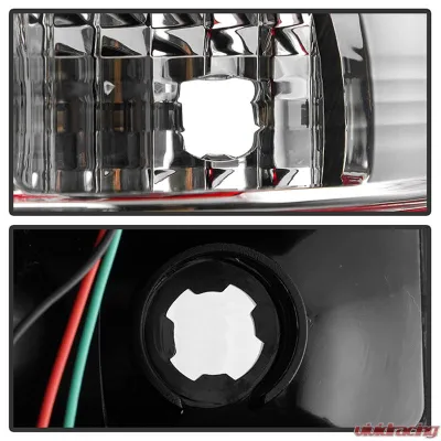 Spyder Auto LED Tail Lights Red Clear for Ford F-150 2009-2014 Version 2 Light Bar - ALT-YD-FF15009V2-LBLED-RC